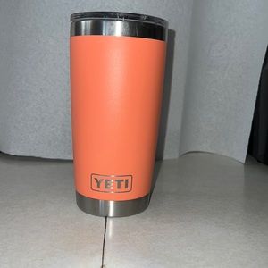 Coral Yeti rambler